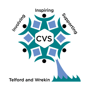 logo telford wrekin cvs