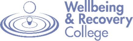 logo wellbeing and recovery college