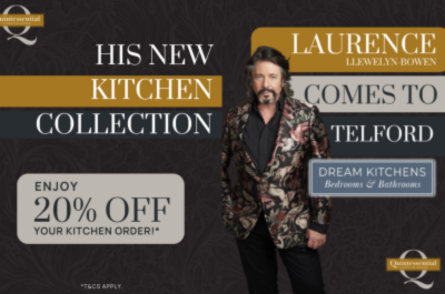 Dream Kitchens Launches Exclusive Laurence Llewelyn-Bowen Kitchen Range