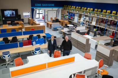 A Shropshire office furniture and stationery supplies firm has announced a major expansion of its Telford operations
