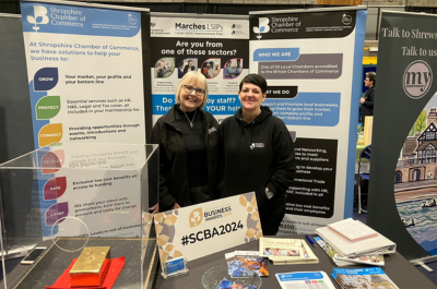 Shropshire Chamber to Exhibit at Shropshire Business Festival 